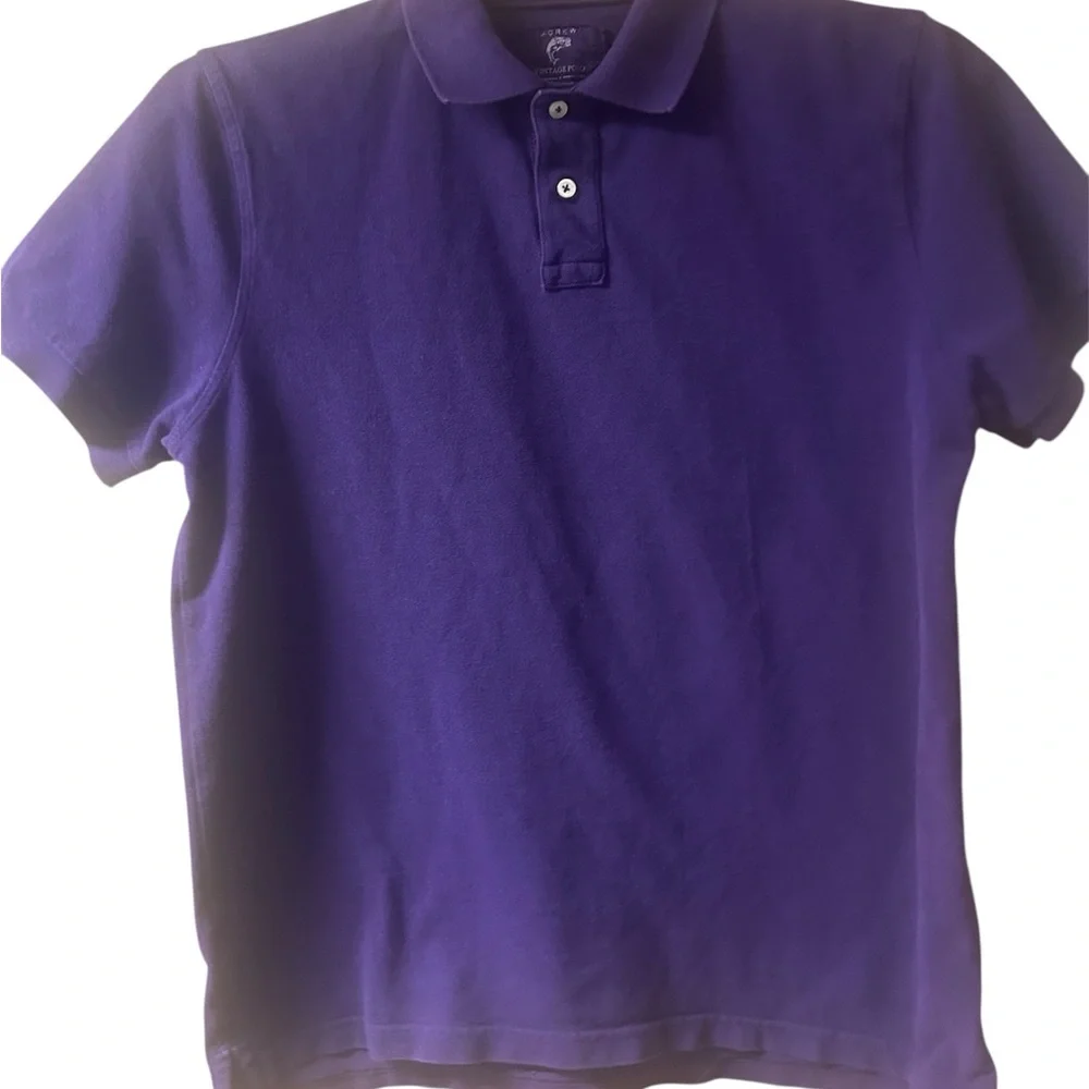 Men’s J. Crew Purple Vintage Polo Shirt